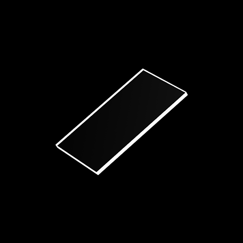 Magnesiumfluorid-Fensterplatte (rechteckig)